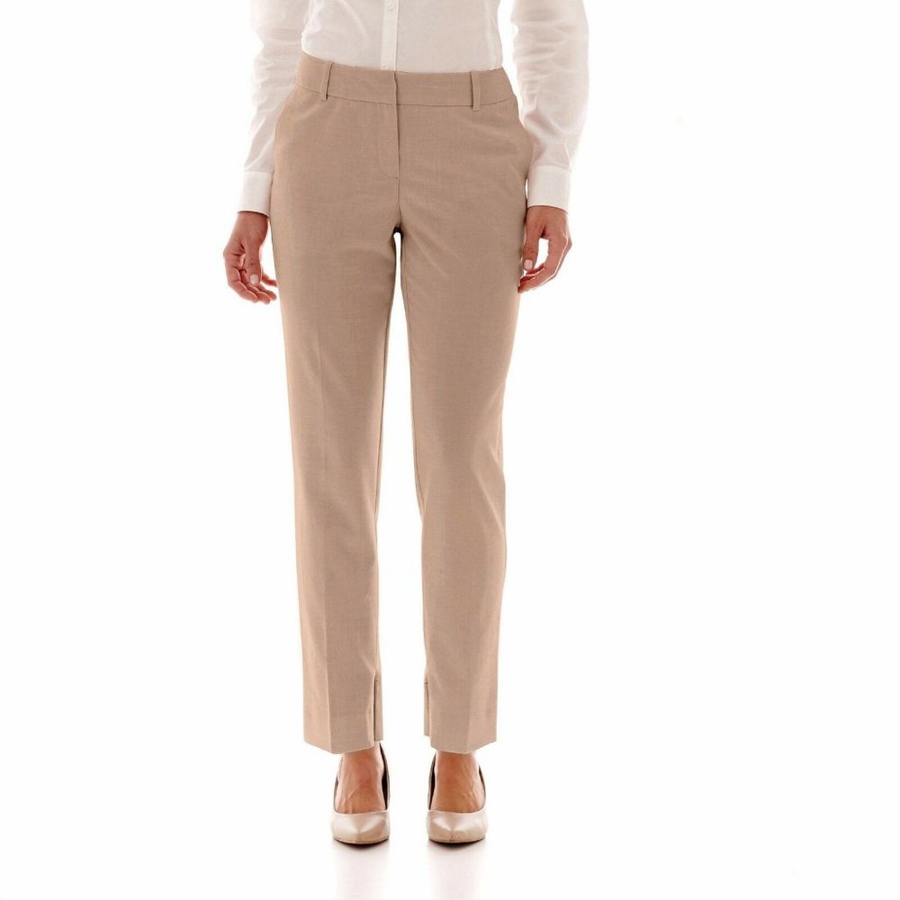 Women's Ankle Pants Worthington Modern Slim Leg size 16 NEW